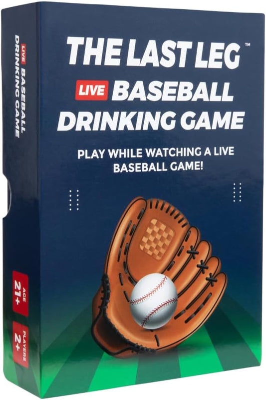 Beer Pressure The Last Leg - Live Baseball Drinking Game. Perfect for Game Days, Tailgates, Parties, and Pre Games.