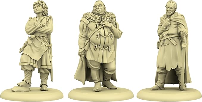 CMON A Song of Ice and Fire Tabletop Miniatures Baratheon Heroes I Box Set - Leaders of The Stormlands, Strategy Game for Adults, Ages 14+, 2+ Players, 45-60 Minute Playtime, Made by CMON