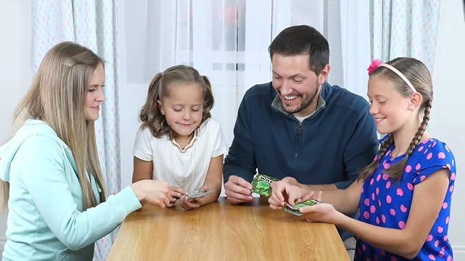 Regal Games Card Games for Kids - Go Fish, Crazy 8's, Old Maid, Slap Jack, Garbage Monster, War - Simple & Fun Classic Family Table Games - Games May Vary (6 Set)
