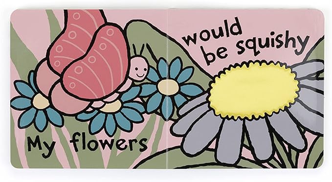 Jellycat If I were a Butterfly: A Touch and Feel Board Book Children's Book - Baby Gift