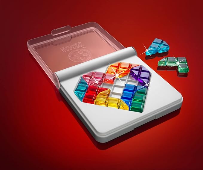 Smart Games - IQ Love, Puzzle Game with 120 Challenges, 2 Playing Modes, 7+ Years