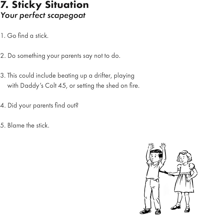 100 Games to Play with a Stick [A Hilarious Parody Book & Gag Gift]