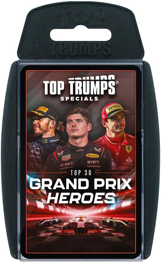 Top Trumps Card Game F1 Grand Prix Heroes - Family Games for Kids and Adults - Learning Games - Kids Card Games for 2+ Players - Kid War Games - Card Games for Families - Card Wars - for 15 Plus Kids