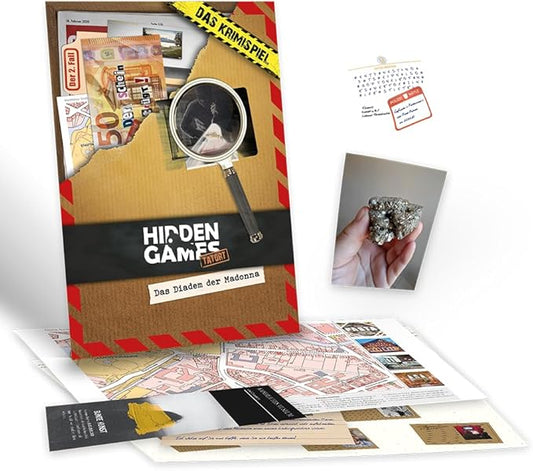 Hidden Games Crime Scene - Das Diadem der Madonna - Escape Room Spiel (US Version)