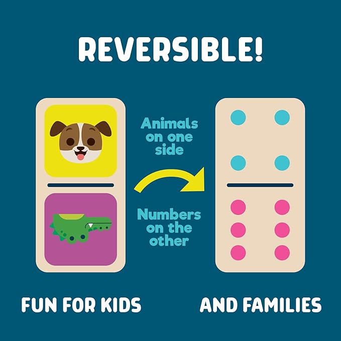 Chuckle & Roar Family Dominoes