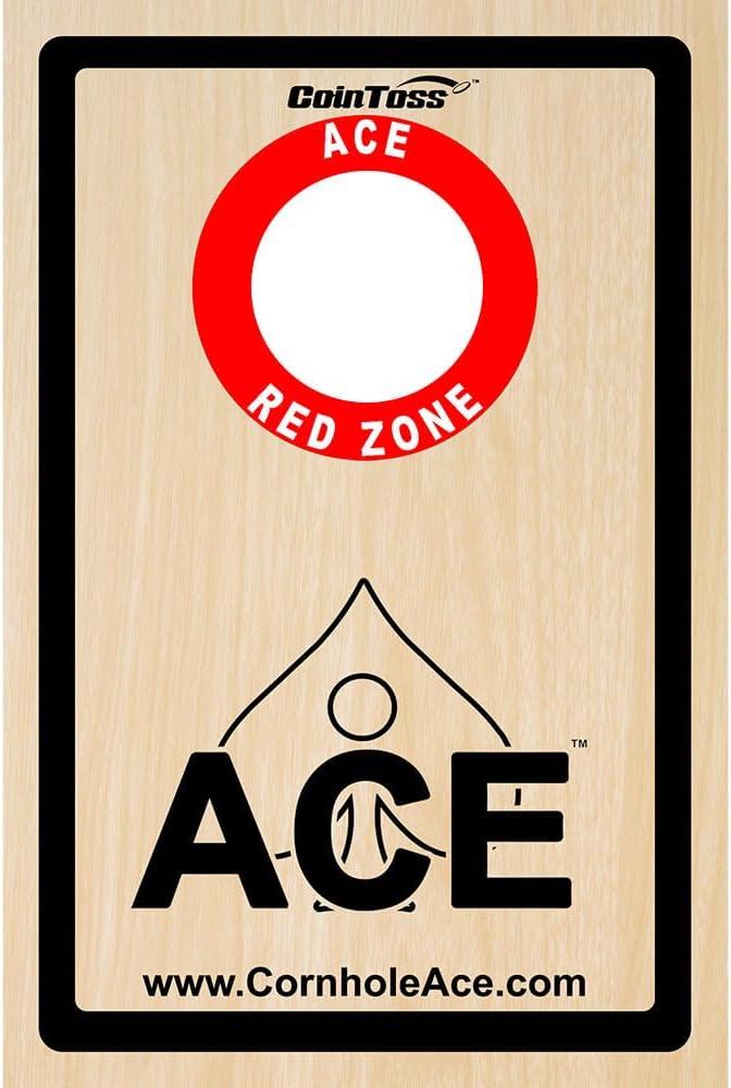 CoinToss Boards - ACE Red Zone - The Game Where Quarters Meets Cornhole
