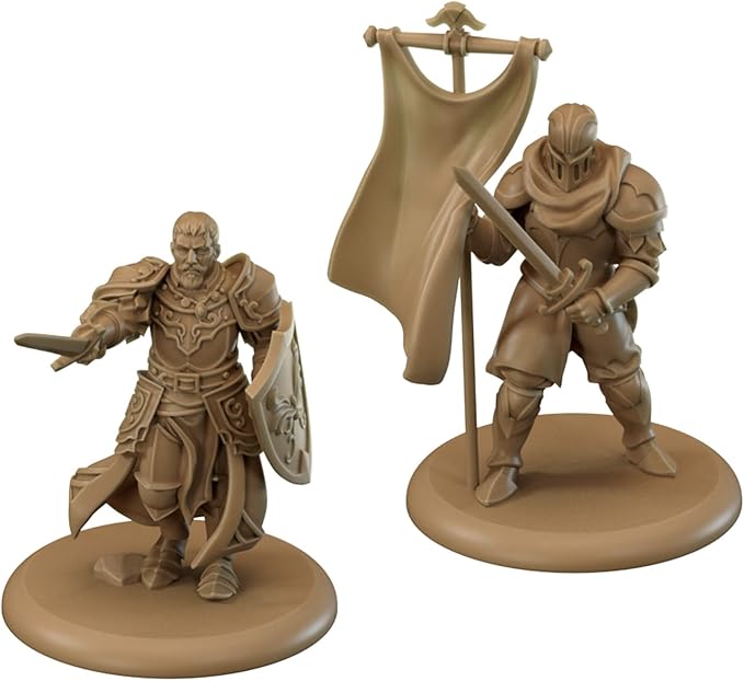 CMON A Song of Ice and Fire Tabletop Miniatures Game Golden Company Swordsmen Unit Box (Multilingual Edition) - Strategy Game for Adults, Ages 14+, 2+ Players, 45-60 Minute Playtime, Made