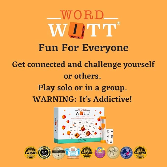 Word WITT: The Fast, Fun Dice Game for The Entire Family