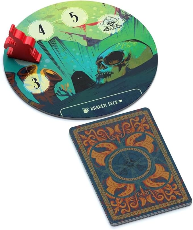 Sail Board Game - Co-op Trick Taking Game - 2 Players - 20 Minute Play Time (Sail Base Game)