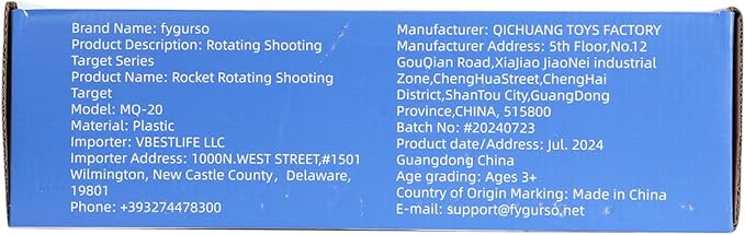 2-Player Shooting Game Toy,Foam Dart Toy Gun with Auto Reset Rotating Shooting Target,Ideal Gift for Kids Ages 4, 5, 6, 7, 8,9,10+