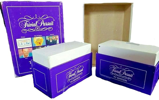 Trivial Pursuit TV Edition Card Set by Horn Abbot