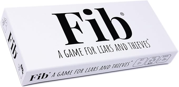 Fib® A Game for Liars and Thieves | The Ultimate Bluffing Party Game