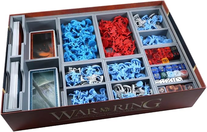 Folded Space: War of The Ring (Second Edition) Board Game Organizer, FS-WOTR