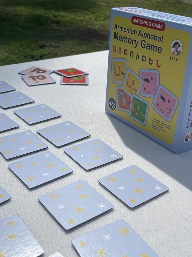 Liart Armenian Alphabet Memory Game