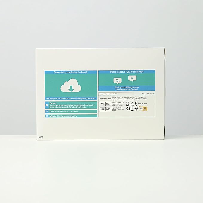 Freenove RFID Starter Kit V2.0 with Board V4 (Compatible with Arduino IDE), 267-Page Detailed Tutorial, 198 Items, 49 Projects