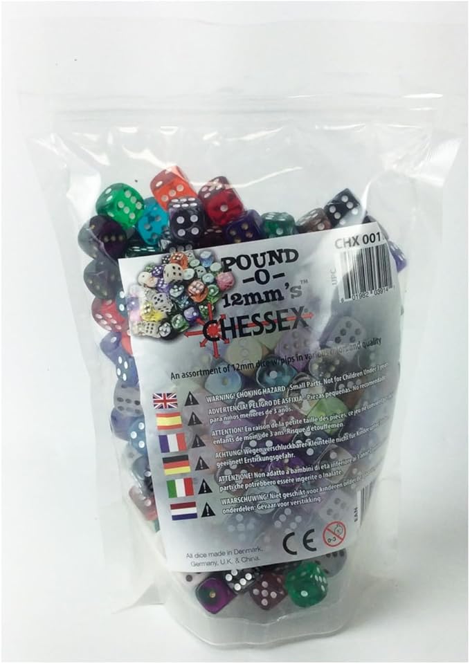 Chessex CHX001D6 lb-o-D6 Dice
