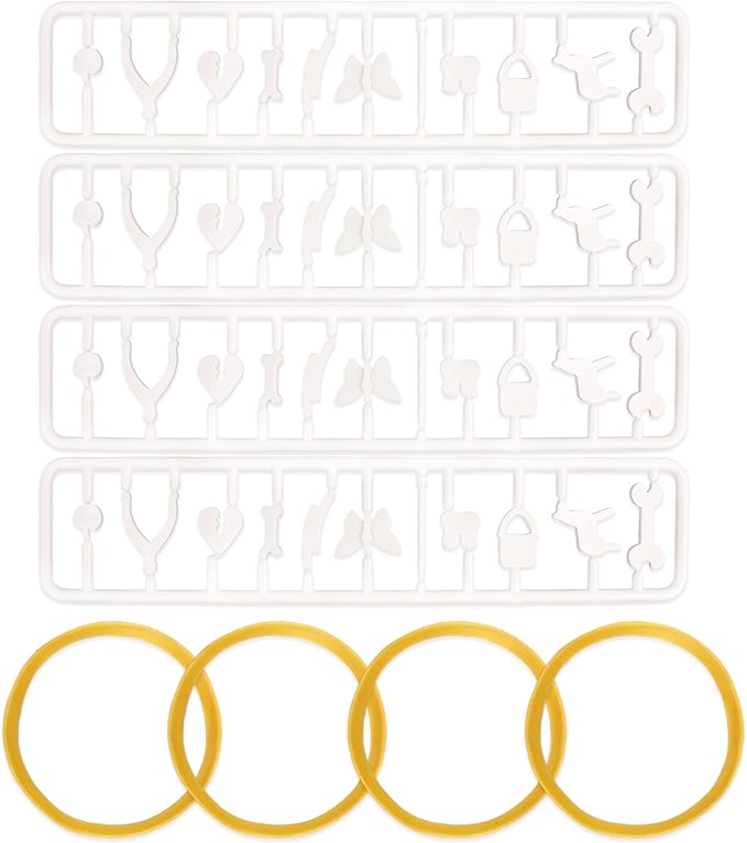 4 Sets Operation Game Replacement Pieces & Parts