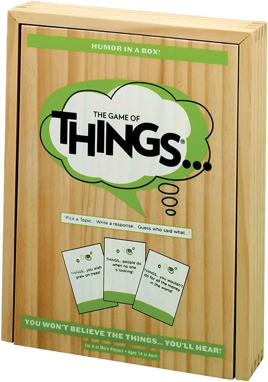 Game of THINGS...— Hilarious Party Game — You Won't Believe the THINGS... You Hear — Ages 14+