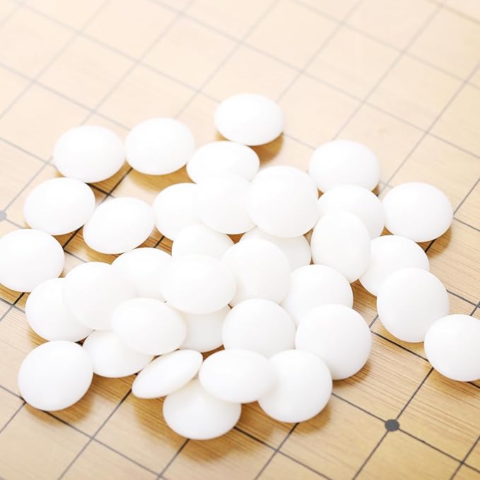 VPH Simulated Jade Double Sided Go Set with Foldable Board Included