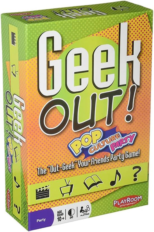 Playroom Entertainment Geek Out! POP Culture Party Card Game