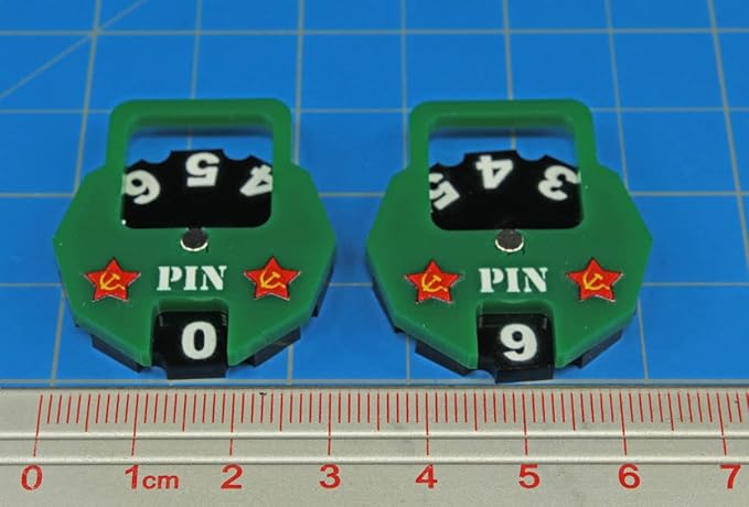 LITKO World War Two Miniature Wargames Army Pin Dial Counter | Compatible with Bolt Action | Dice Dock (Russia)