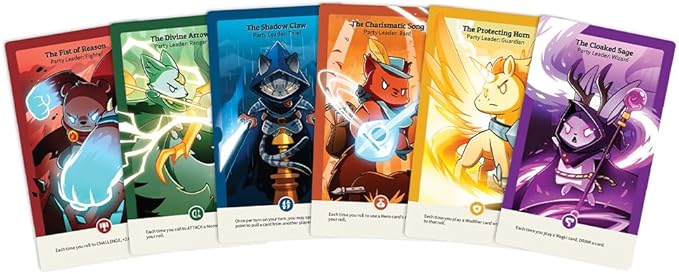 Here To Slay Base Game - Adventure RPG Dice Rolling Card Game For Teens, Adults - 2-6 Players, Hand Management