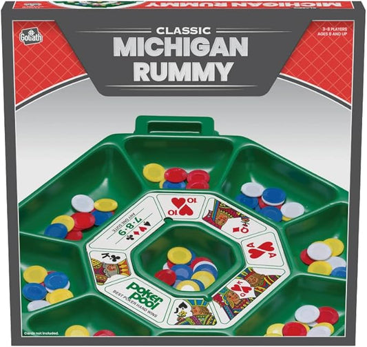 Michigan Rummy - The Perfect Blend of Rummy and Poker for an Entirely New Game Experience (Amazon Exclusive) by Goliath