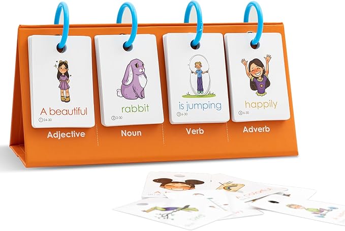 Tichgeim Sentence Building for Kids, Speech Therapy Materials Learn to Read Sentence Builder for 3-8, Preschool Kindergarten Learning Activities Classroom Must Haves for Boys Girls 1st 2nd 3rd Grade