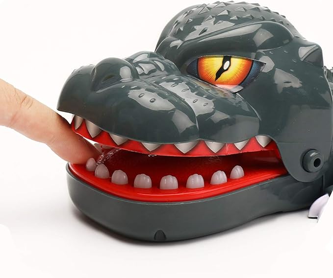 Dinosaur Dentist Games for Kids, Dinosaur Biting Finger Game Funny Toys, Ages 4 and Up