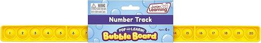 Junior Learning Number Track Bubble Board