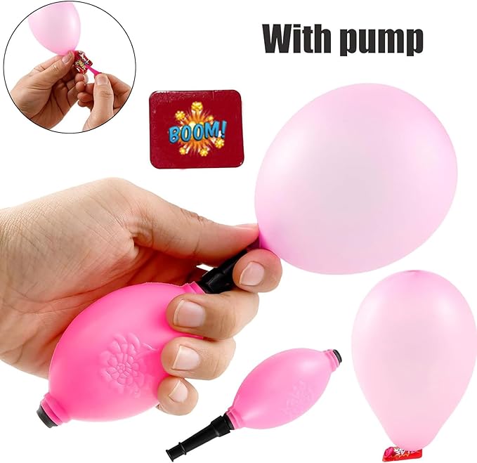 Bang Popping Balloon Game New Explosion Balloon Popping Game for Adults Kids Board Family Game Night Favorite Popular Social Media Games Everyone Can Play Challenge Friends Party Game Props(1Box)