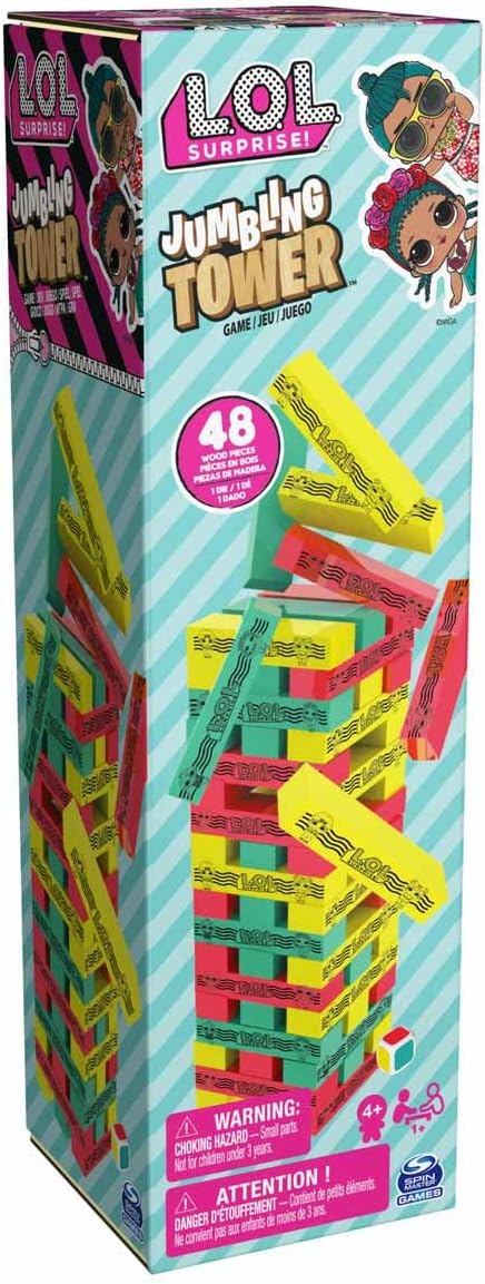 Cardinal L.O.L Jumbling Tower Game