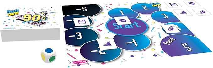 Geek Out! 90's Edition - Fun Trivia Game to Play Against Friends and Family , Who Knows the 90's Era The Best and The Pop Culture