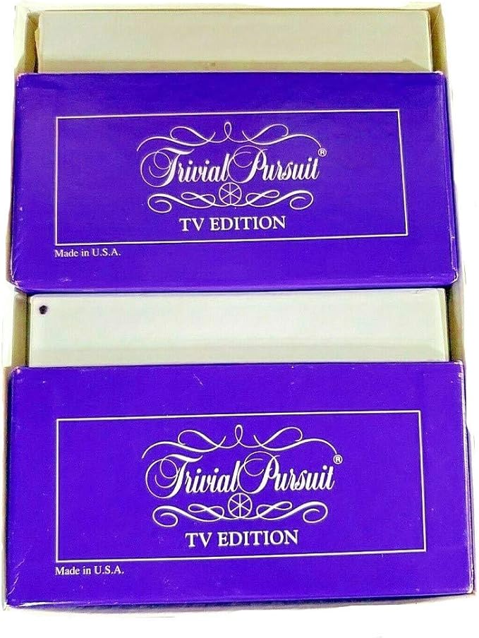 Trivial Pursuit TV Edition Card Set by Horn Abbot