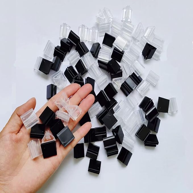 100Pcs Plastic Game Card Stands Board Markers Plastic Card Holder for Board Game,DIY Game Card,Party Favor,Home or Office Organization