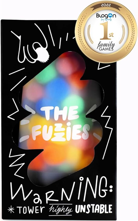 CMYK The Fuzzies - A Gravity Defying, Squishy Stacking Game