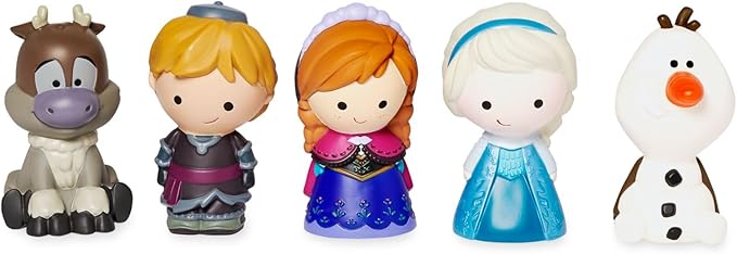 Disney Store Official Bath Set (Frozen) - Kids Bath Accessories with Beloved Disney Characters - Colorful and Fun Bath Time Essentials for Kids - Suitable for All Ages