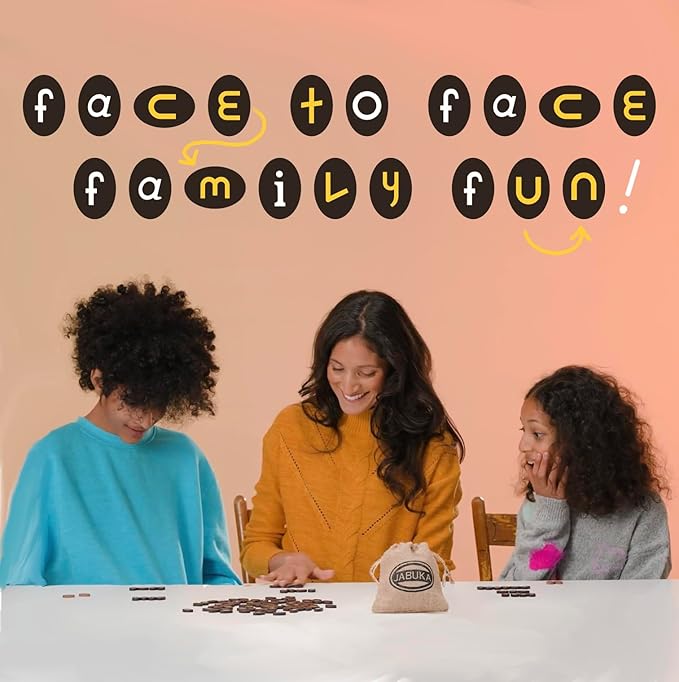 Best Word Game Puzzle - Fun Family Games for Kids and Adults, Educational Spelling Party Game, Twistable Letter Travel Set, Portable, 2-8 Players, Ages 8+