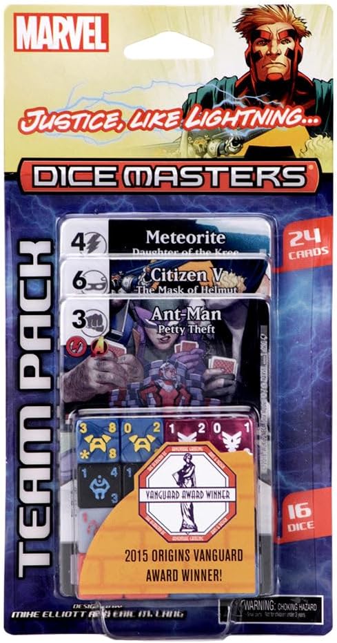 WizKids Marvel Dice Masters: Justice Like Lightning Team Pack, Game