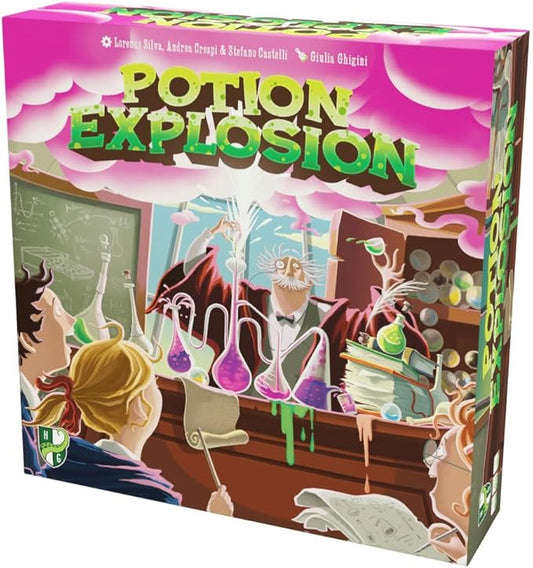 Horrible Games | Potion Explosion (3rd Edition) | Strategy Board Game | Now with a Plastic Marble Dispenser | 2 to 4 Players | 30+ Minutes | Ages 14+
