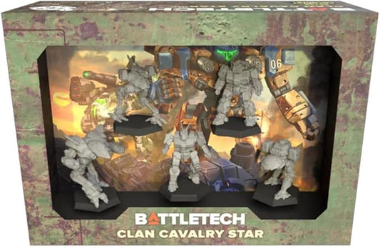 Catalyst Game Labs BattleTech: Clan Cavalry Star - Strategy Board Game - for 2+ Players and Ages 14+