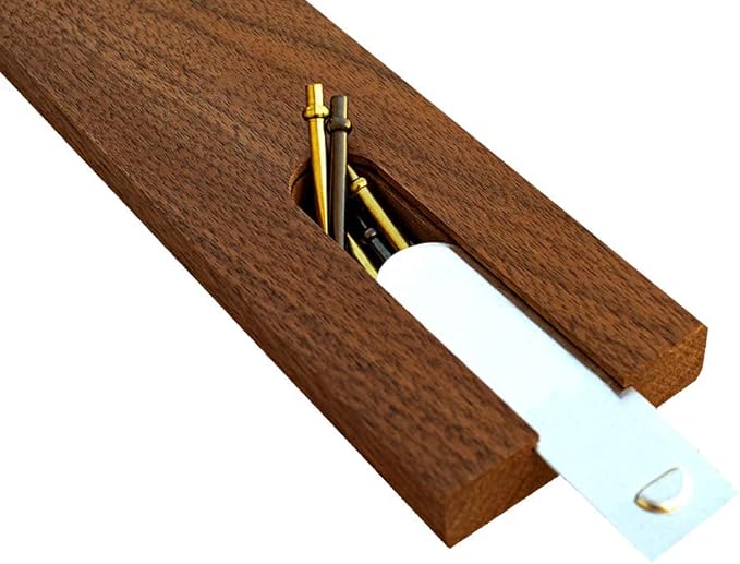 Alex Cramer 'Cabin Club' Classic Domino Set with Black Walnut Case - Premium Quality 28 Indestructible Double Six Dominoes (Double 6 Dominos Set)