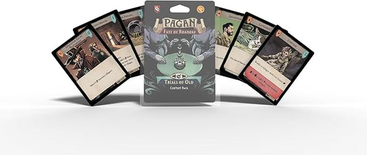 Pagan: Fate of Roanoke - Trials of Old Expansion Pack, Dueling Witch & Hunter Asymmetrical Deduction Card Game Filled with Intrigue & Mystery, 2 Players, 60 Mins