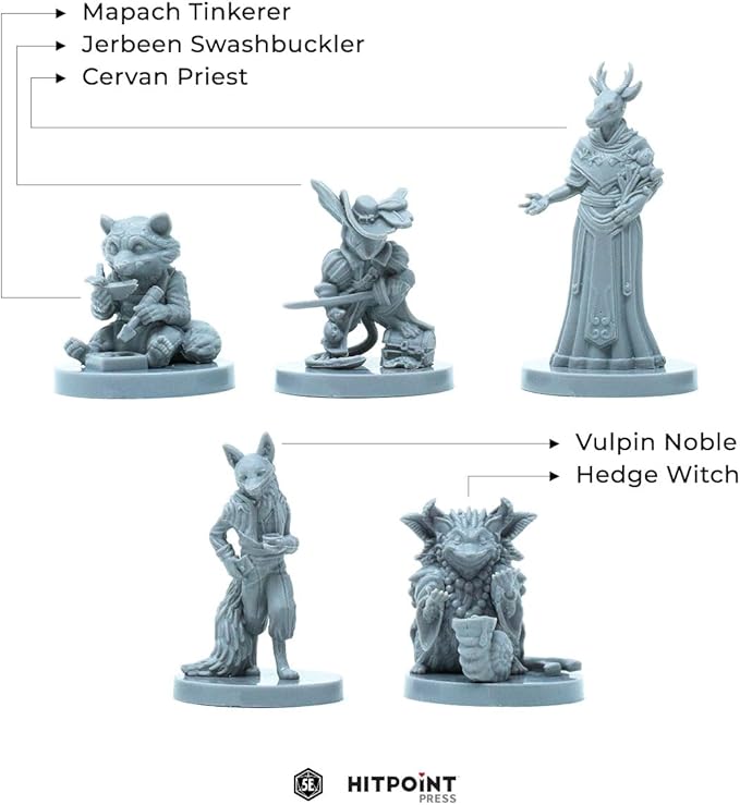 Humblewood Minis: Humblefolk