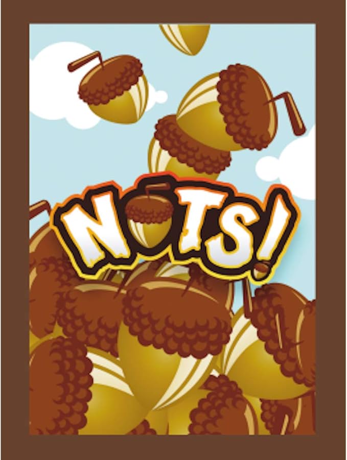 Sandstorm Nuts- A Nut Grabbing Card Game Against Squirrels for 2-6 Players, Ages 13+