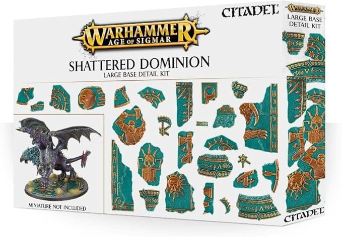 Games Workshop Warhammer Age of Sigmar Shattered Dominion Large Base Detail Kit - Citadel