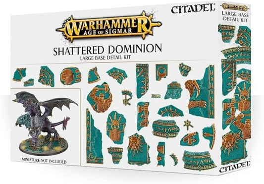 Games Workshop Warhammer Age of Sigmar Shattered Dominion Large Base Detail Kit - Citadel