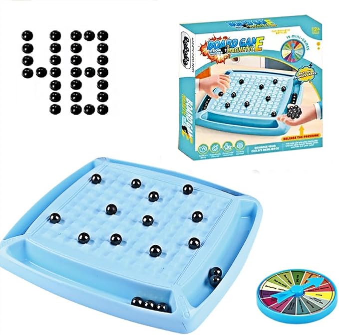 Magnet Chess Game 2025 New Tabletop Strategy Game for Kids & Adults, Fun Magnetic Multiplayer Family Party Board Game, (40 Pieces of Deluxe Version)