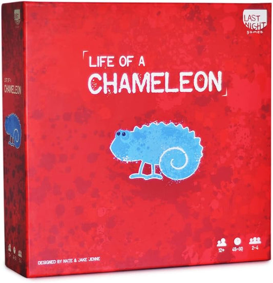 Life of a Chameleon | Mensa Select Strategic Board Game for Adults and Families | Eat Bugs, Avoid Snakes