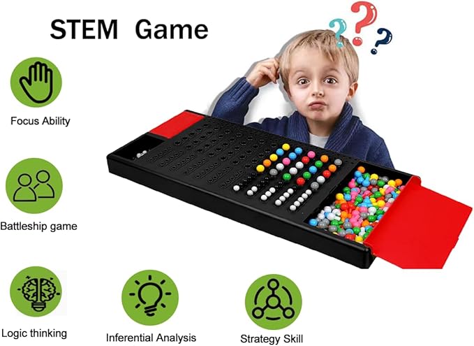 Game Code Breaking Family Board Game Code Breakers STEM Game Brain Exercise Logic Development Toys for Boys & Girls Ages 8 Years and up…